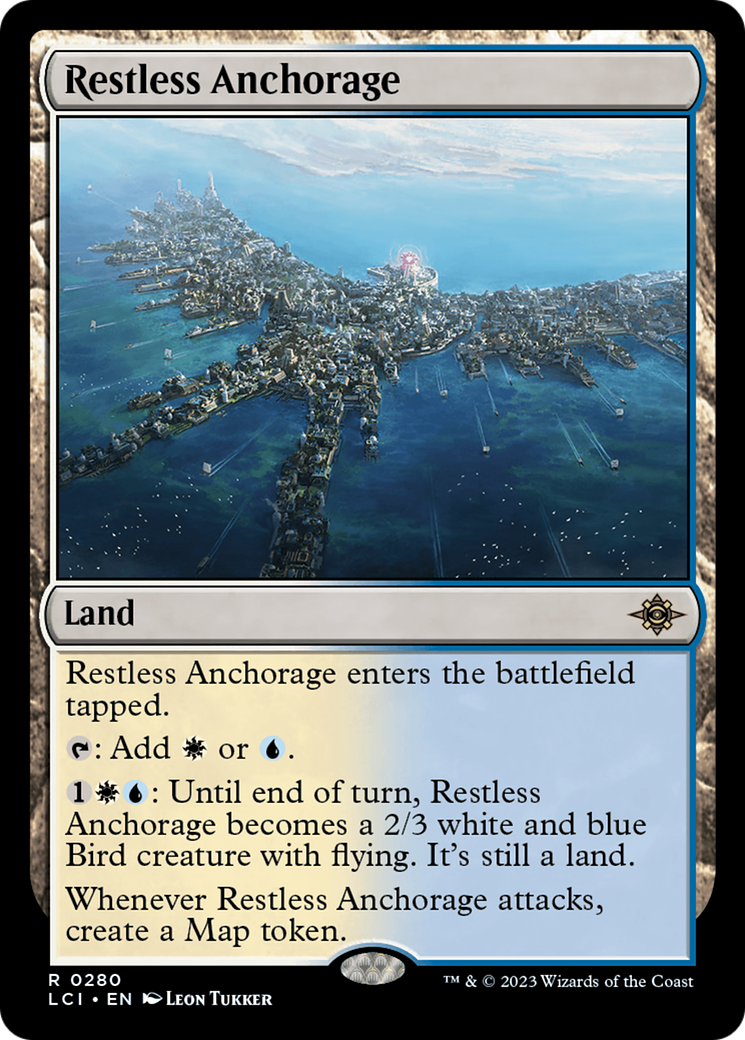 Restless Anchorage (280) Foil - The Lost Caverns of Ixalan