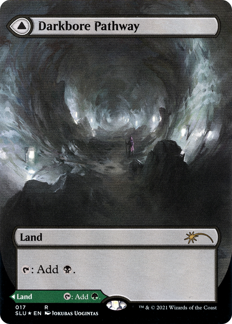 Darkbore Pathway (Borderless) (017) Foil - Secret Lair: Ultimate Edition