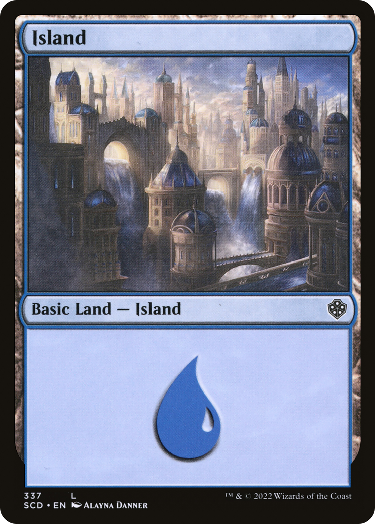 Island (337) - Starter Commander Decks