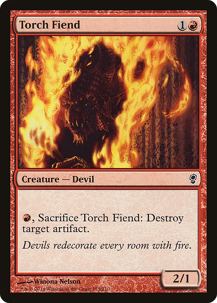 Torch Fiend (153) Foil - Conspiracy