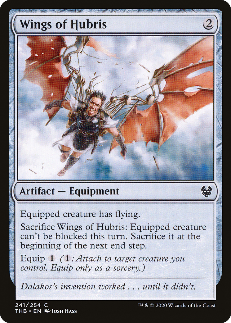 Wings of Hubris (241) Foil - Theros Beyond Death
