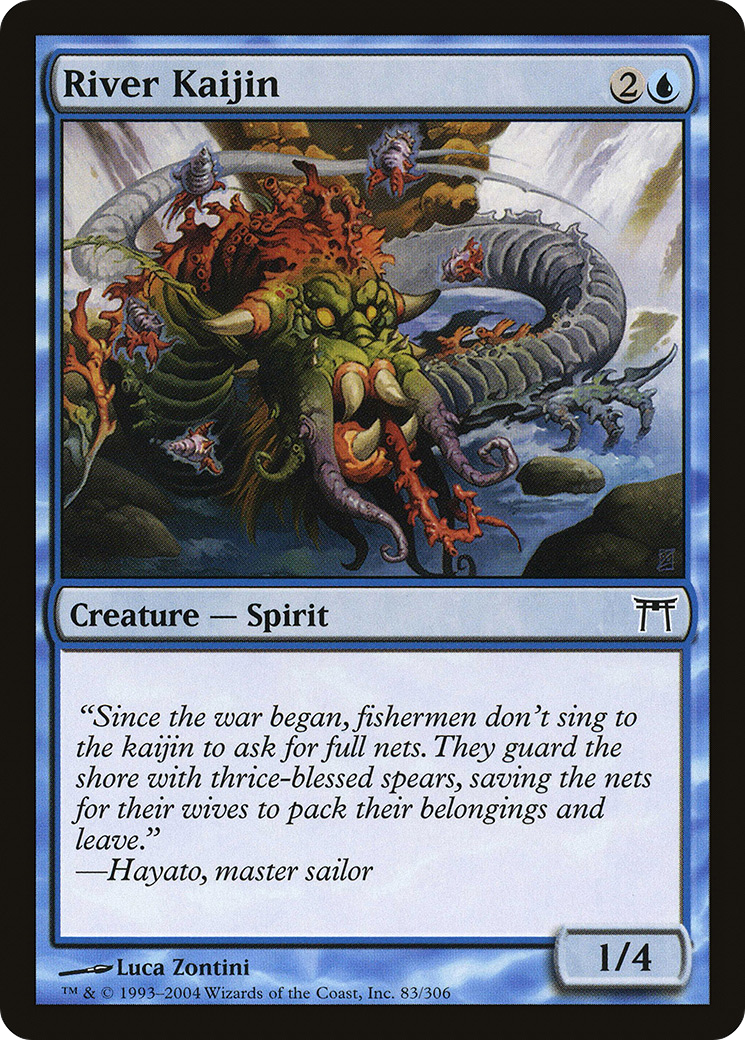 River Kaijin (083) Foil - Champions of Kamigawa