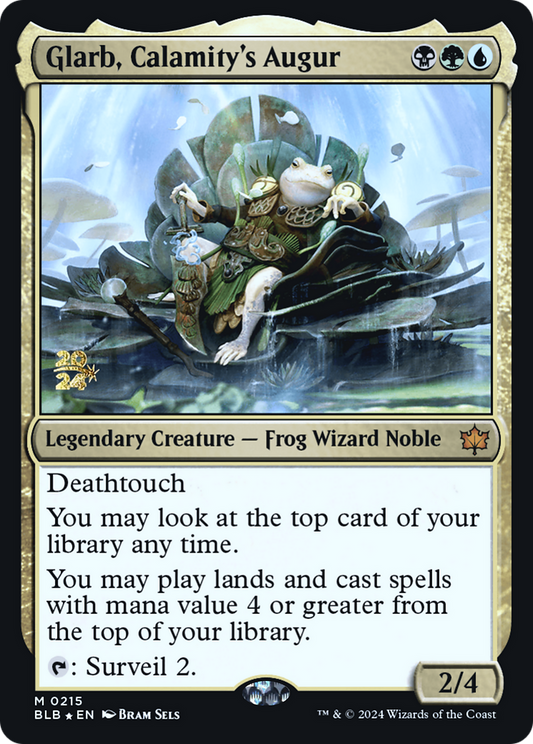Glarb, Calamity's Augur Foil (215S)