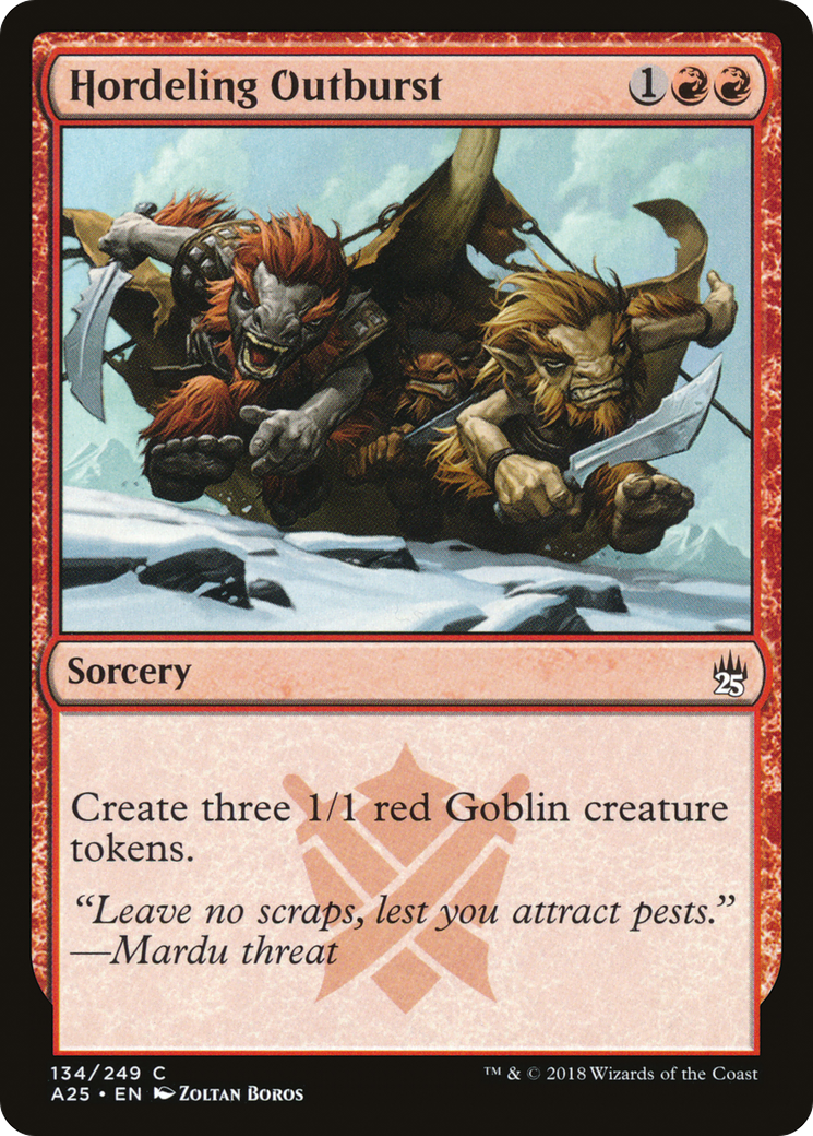 Hordeling Outburst (134) Foil - Masters 25