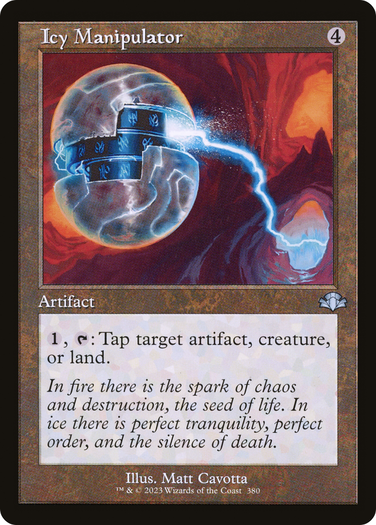 Icy Manipulator (Retro) (380) Foil - Dominaria Remastered