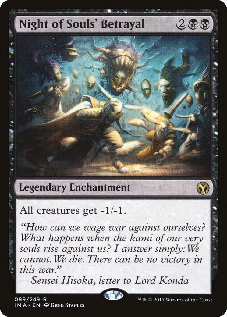 Night of Souls' Betrayal (099) Foil - Iconic Masters