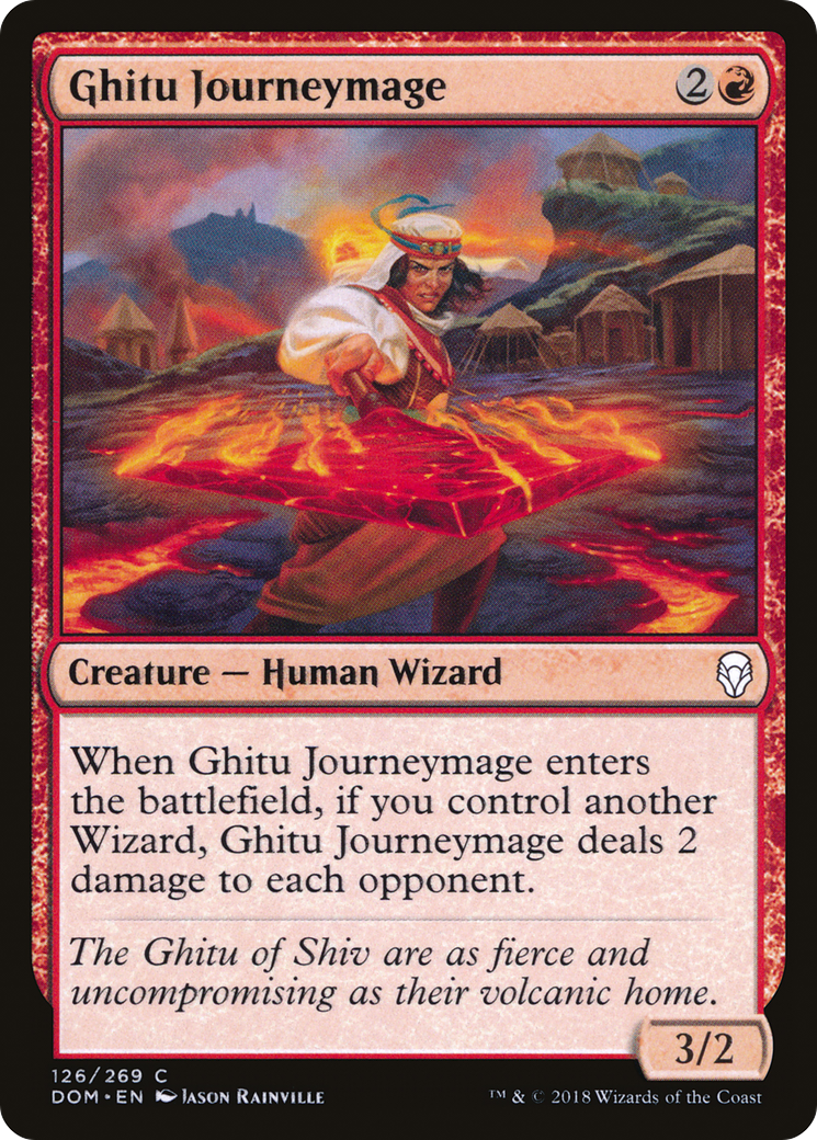 Ghitu Journeymage (126) Foil - Dominaria