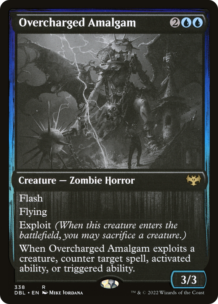 Overcharged Amalgam (338) Foil - Innistrad: Double Feature