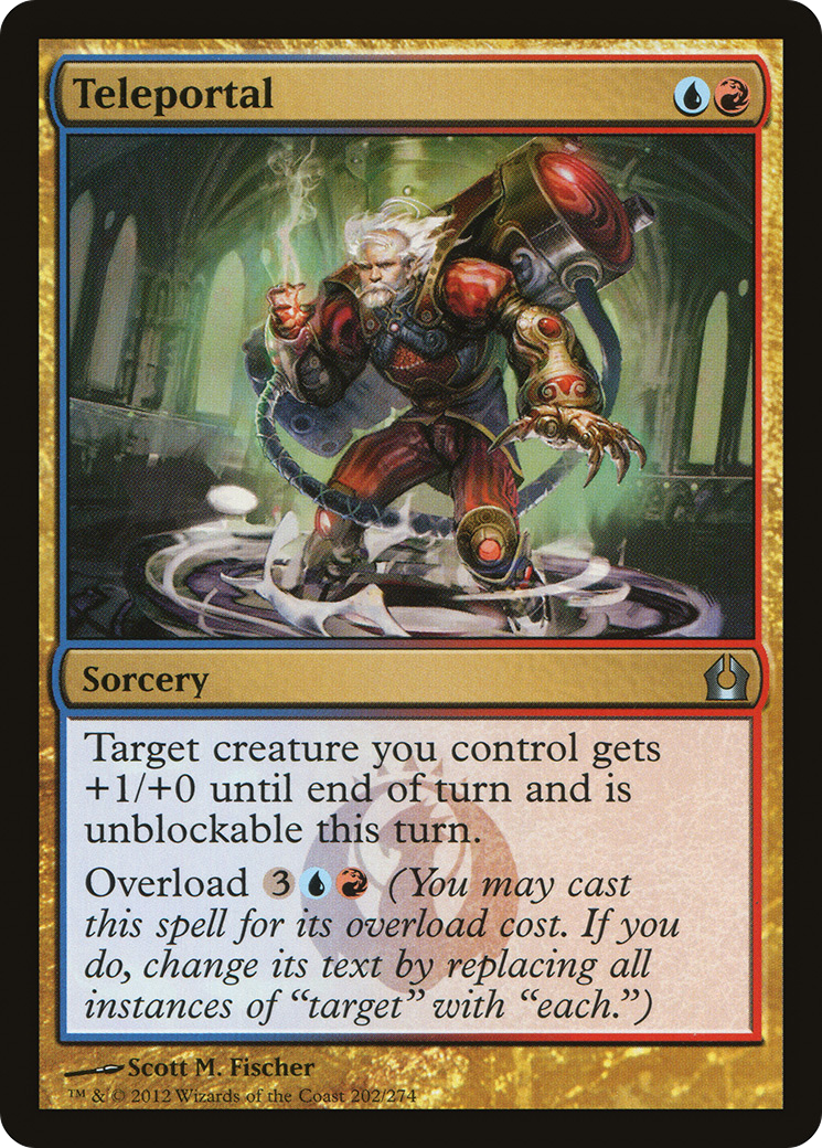 Teleportal (202) Foil - Return to Ravnica