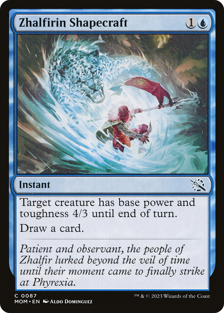 Zhalfirin Shapecraft (087) Foil - March of the Machine