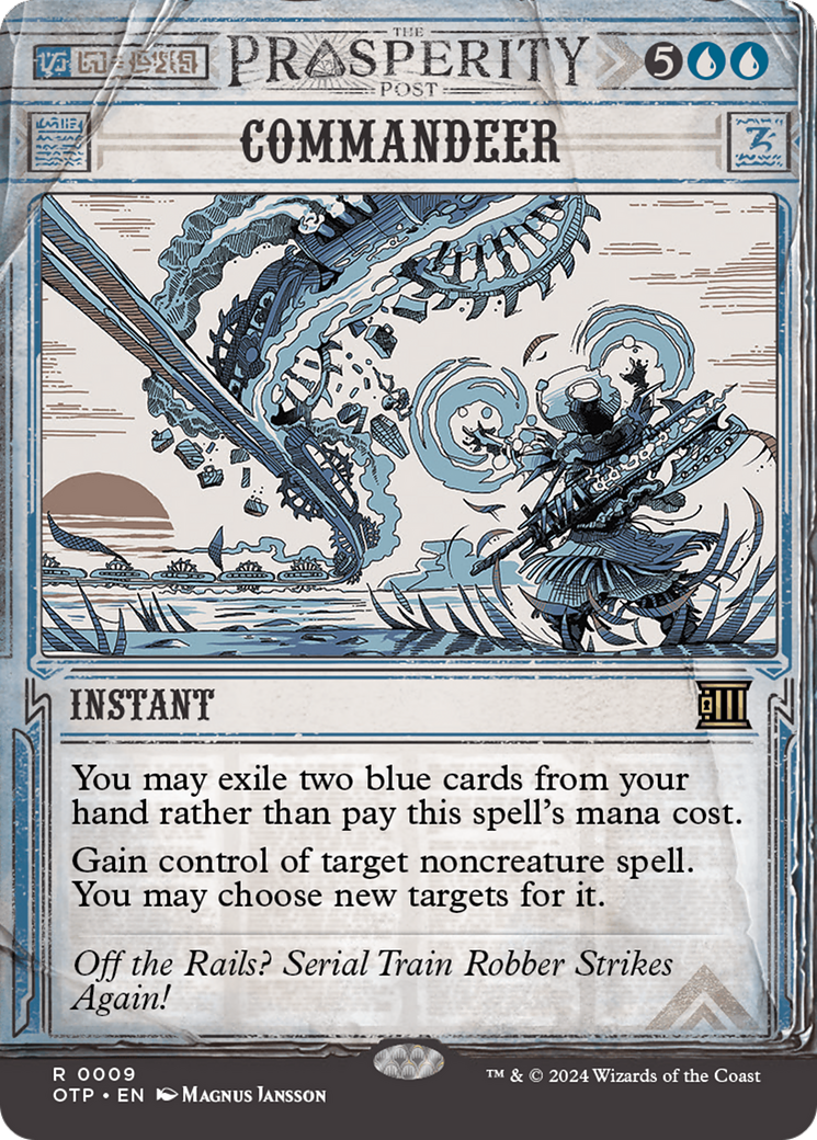 Commandeer (Showcase) (009) Foil - Breaking News