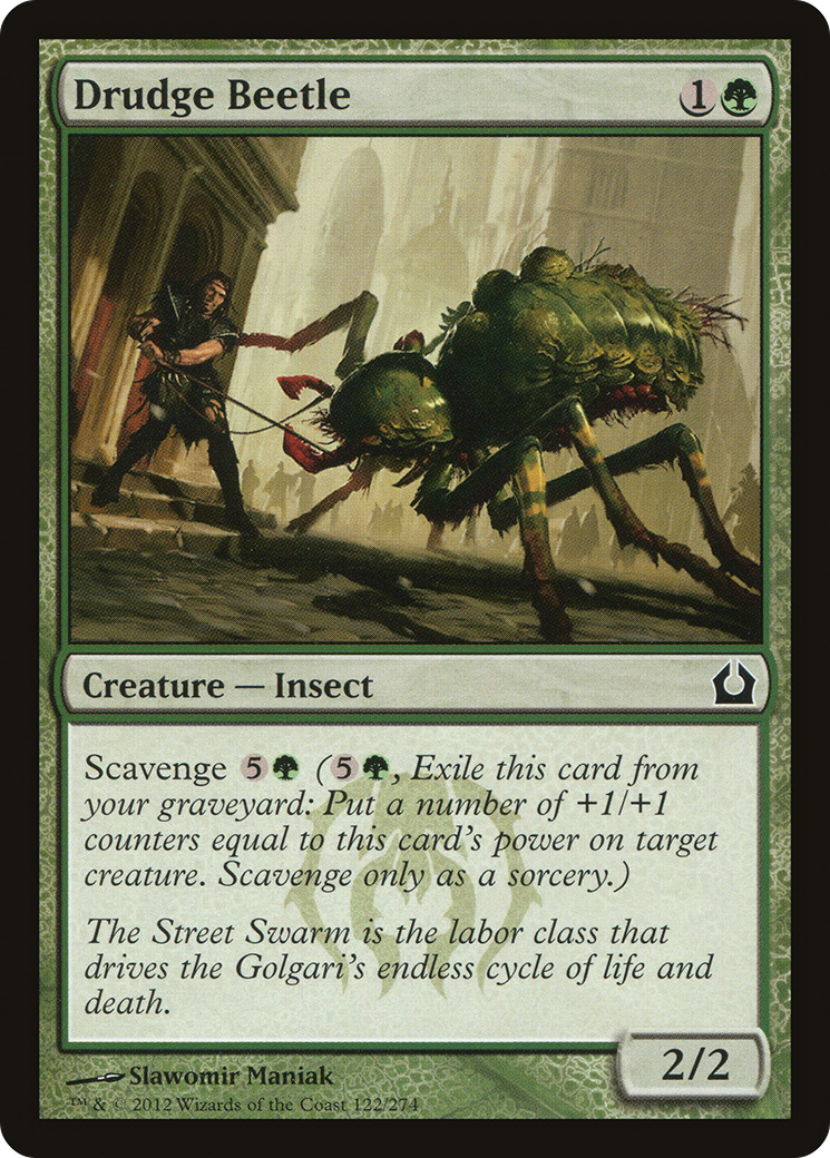 Drudge Beetle (122) Foil - Return to Ravnica