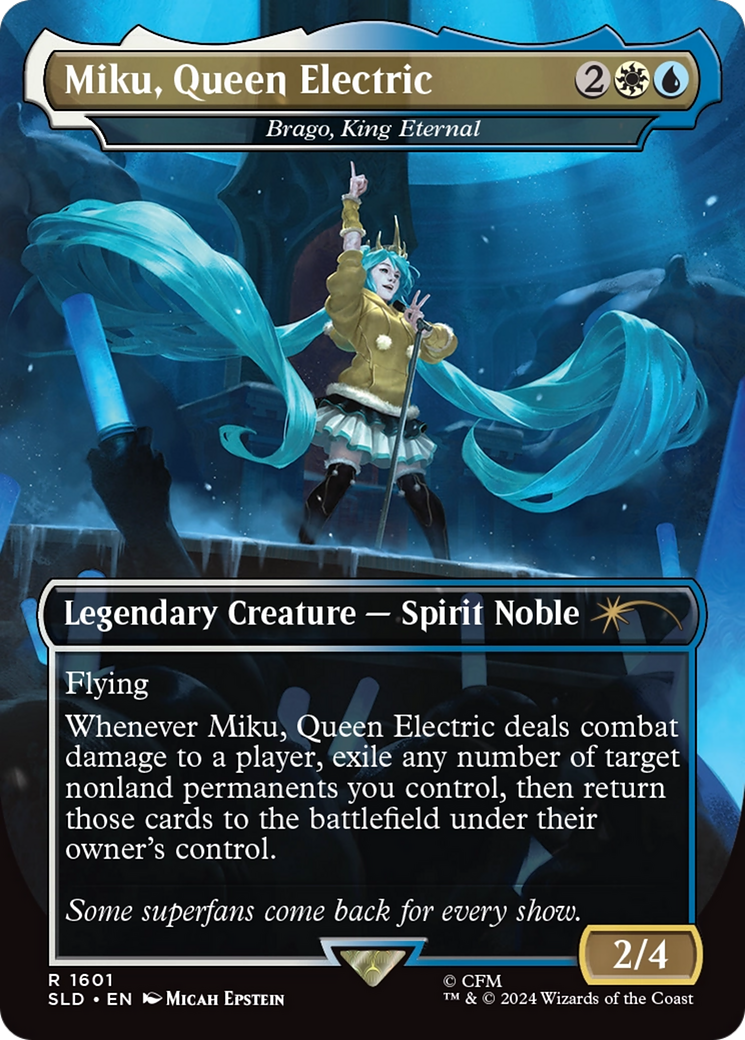 Brago, King Eternal (Miku, Queen Electric) (1601) - Secret Lair Drop