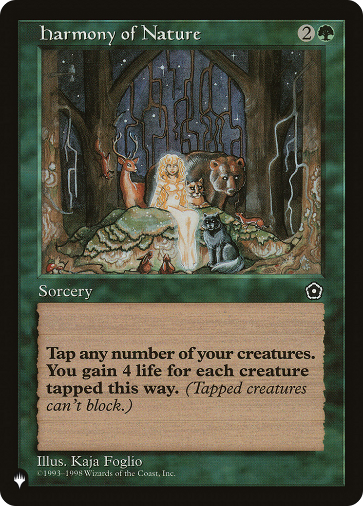 Harmony of Nature (Retro) (P02-128) - The List