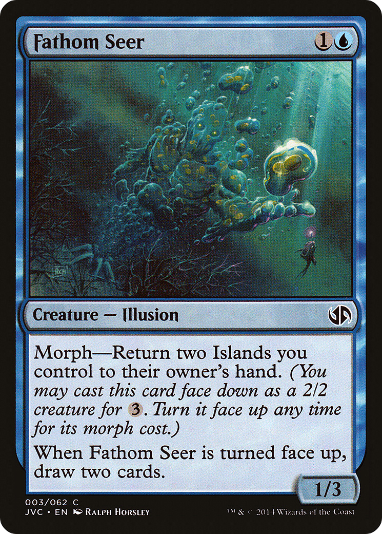 Fathom Seer (003) - Duel Decks Anthology: Jace vs. Chandra