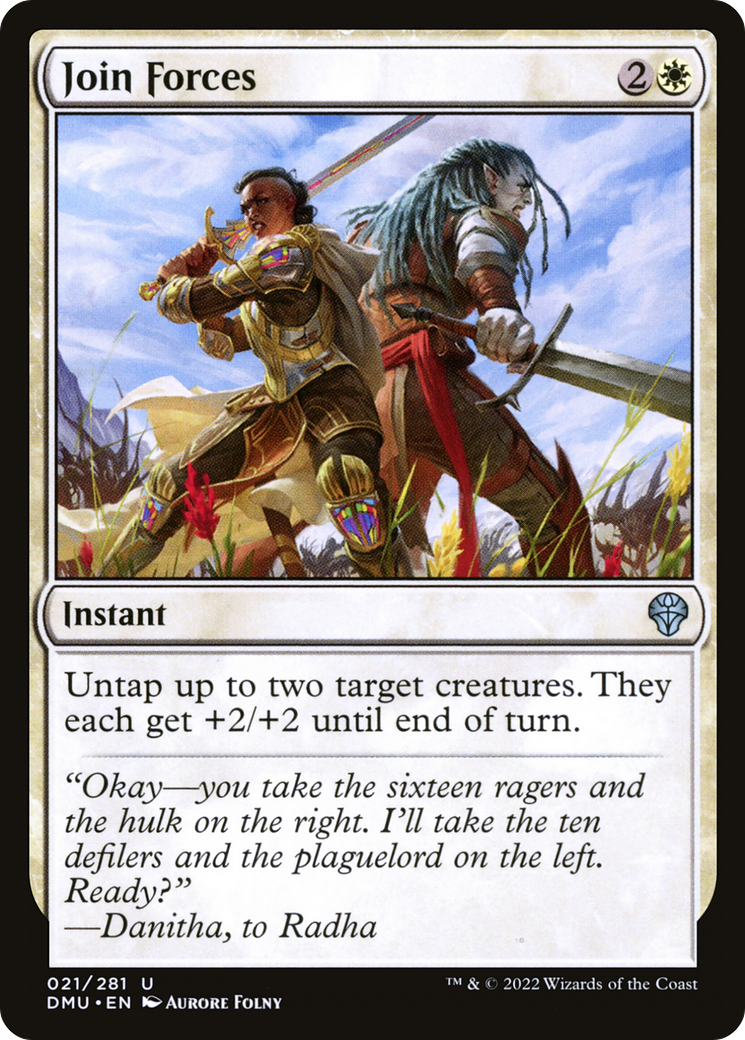Join Forces (021) Foil - Dominaria United