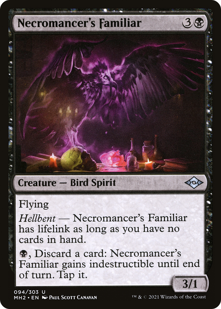 Necromancer's Familiar (094) Foil - Modern Horizons 2