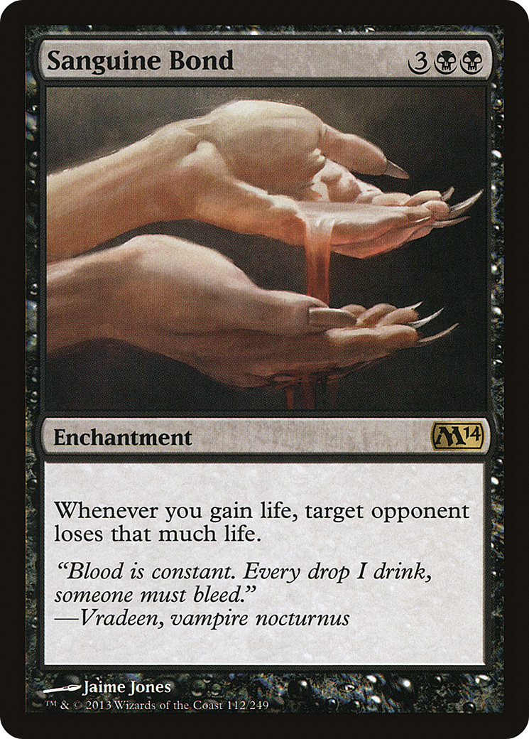 Sanguine Bond (112) Foil - Magic 2014