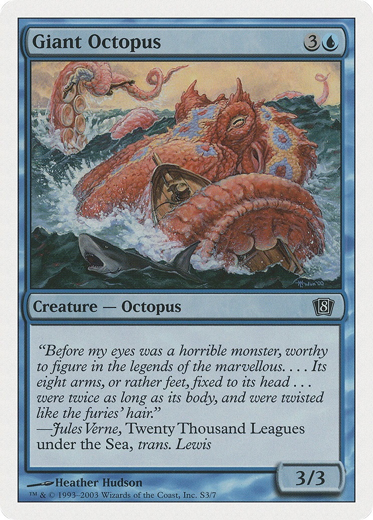Giant Octopus (0S3) - Eighth Edition