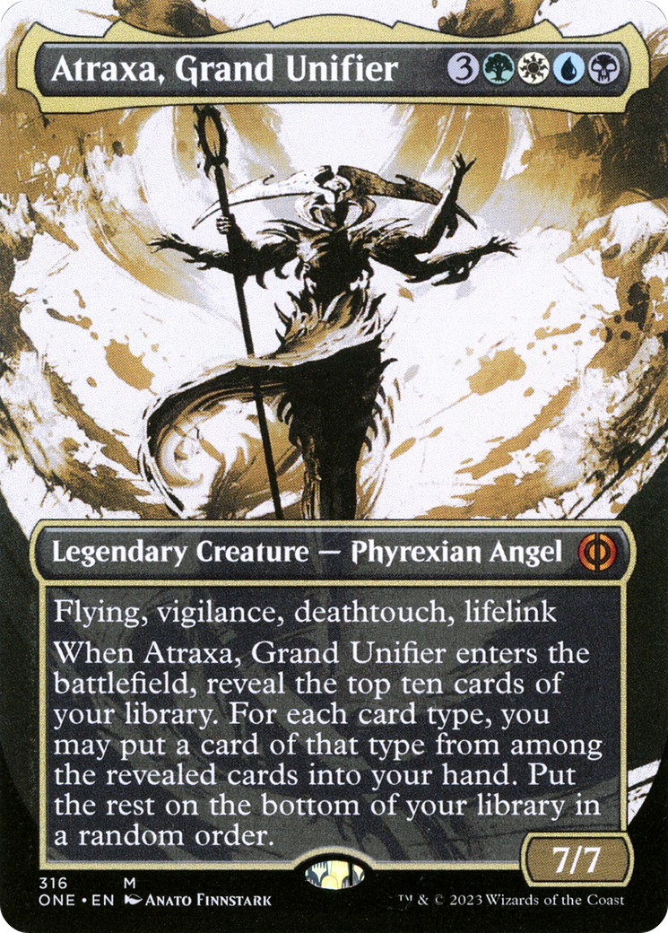 Atraxa, Grand Unifier (Showcase) (316) - Phyrexia: All Will Be One