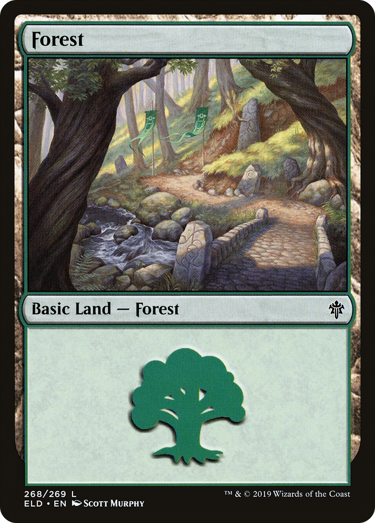 Forest (268) - Throne of Eldraine
