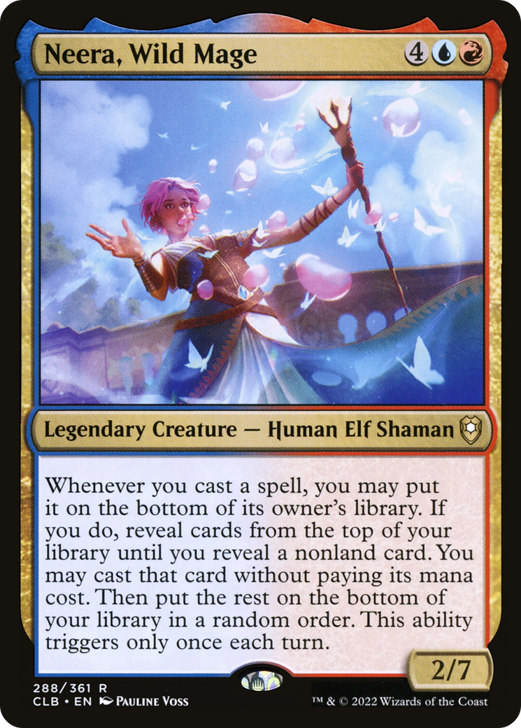 Neera, Wild Mage (288) - Commander Legends: Battle for Baldur's Gate