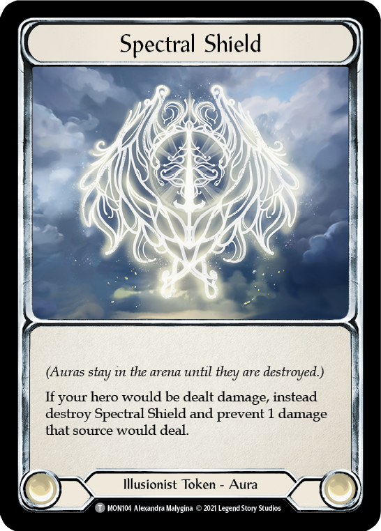 Hatchet of Body // Spectral Shield (MON105) 1st Edition - Monarch
