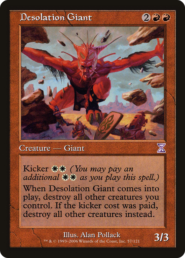 Desolation Giant (Retro) (057) Foil - Time Spiral Timeshifted