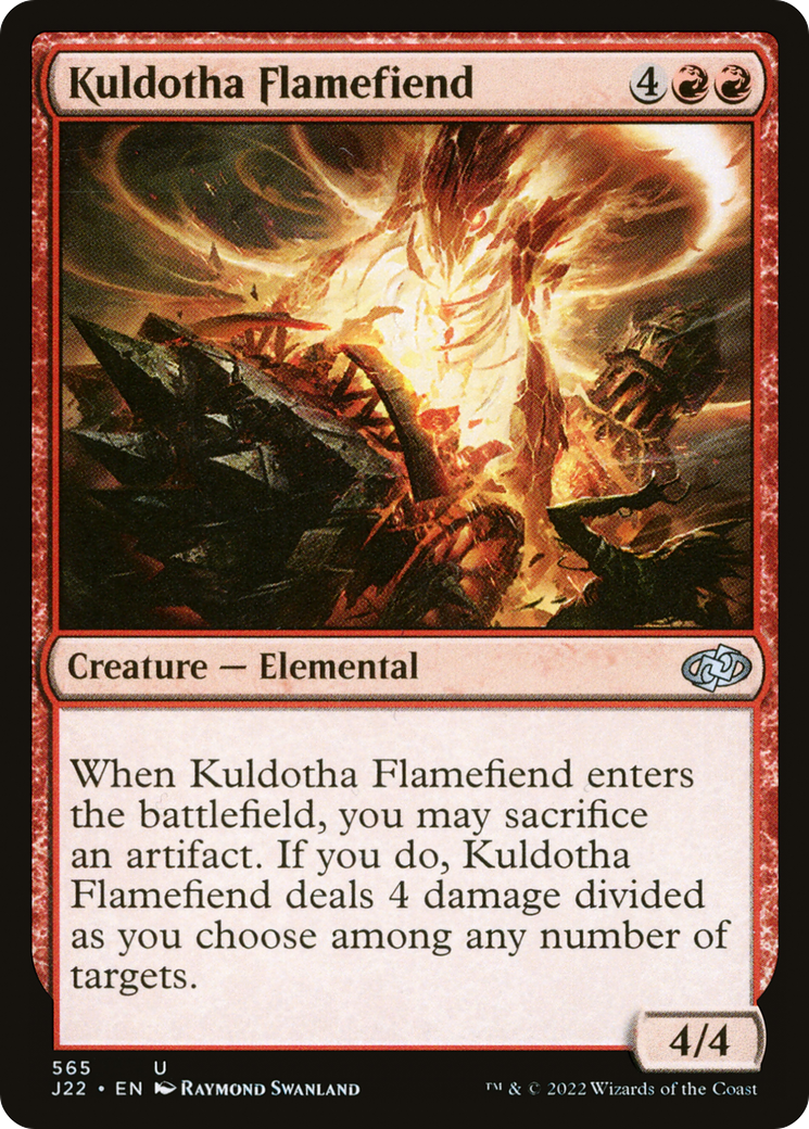 Kuldotha Flamefiend (565) - Jumpstart 2022