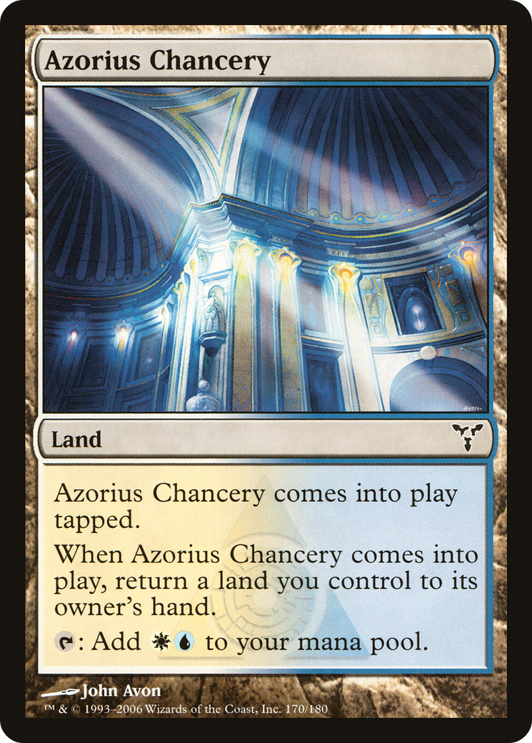 Azorius Chancery (170) Foil - Dissension
