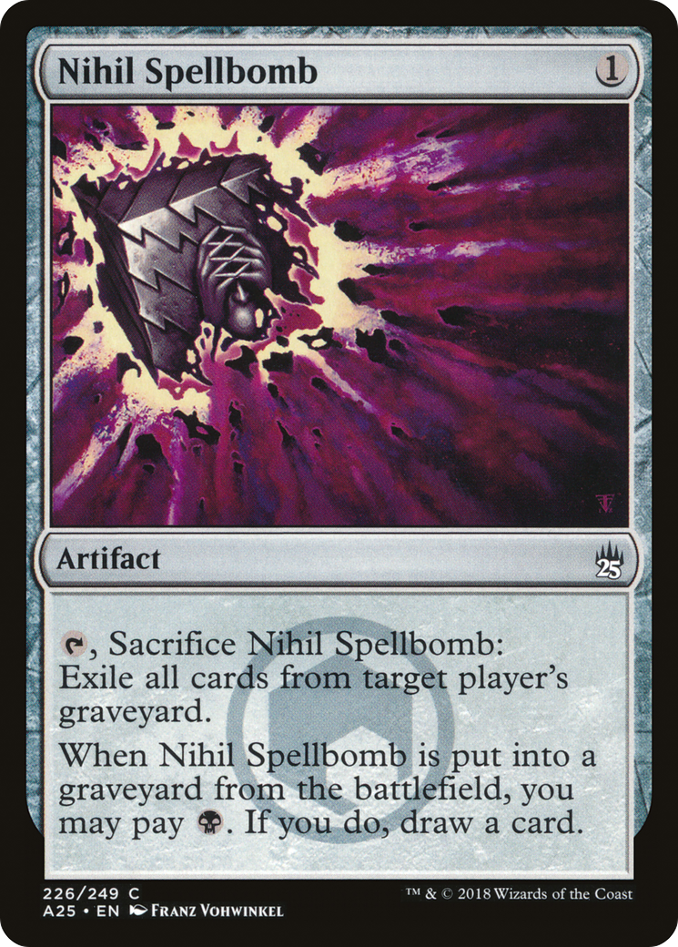 Nihil Spellbomb (226) Foil - Masters 25