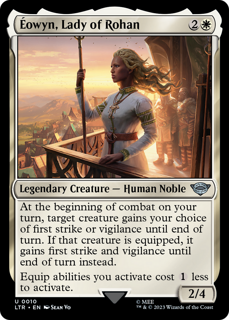 Eowyn, Lady of Rohan (010) Foil - The Lord of the Rings: Tales of Middle-earth
