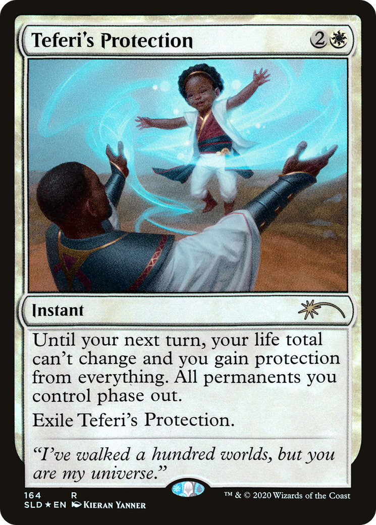 Teferi's Protection (164) Foil - Secret Lair Drop