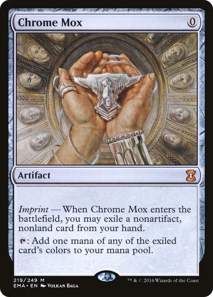 Chrome Mox (219) Foil - Eternal Masters