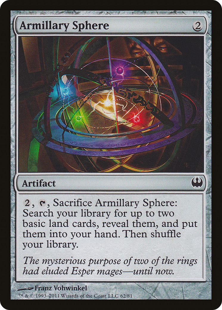 Armillary Sphere (062) - Duel Decks: Knights vs. Dragons