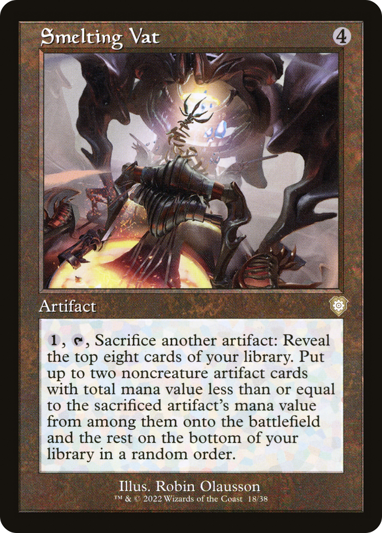 Smelting Vat (Retro) (018) - The Brothers' War Commander