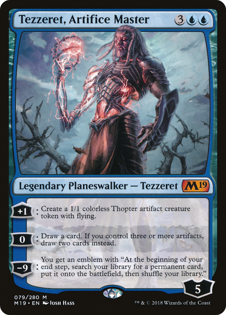 Tezzeret, Artifice Master (079) - Core Set 2019