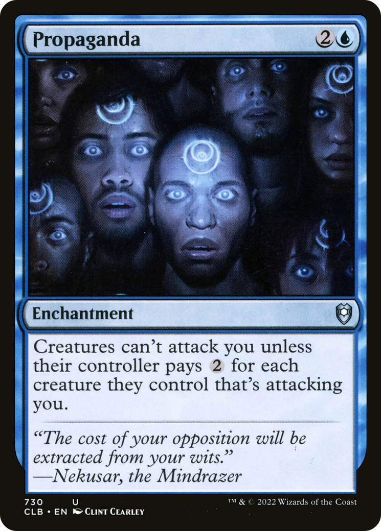 Propaganda (730) - Commander Legends: Battle for Baldur's Gate