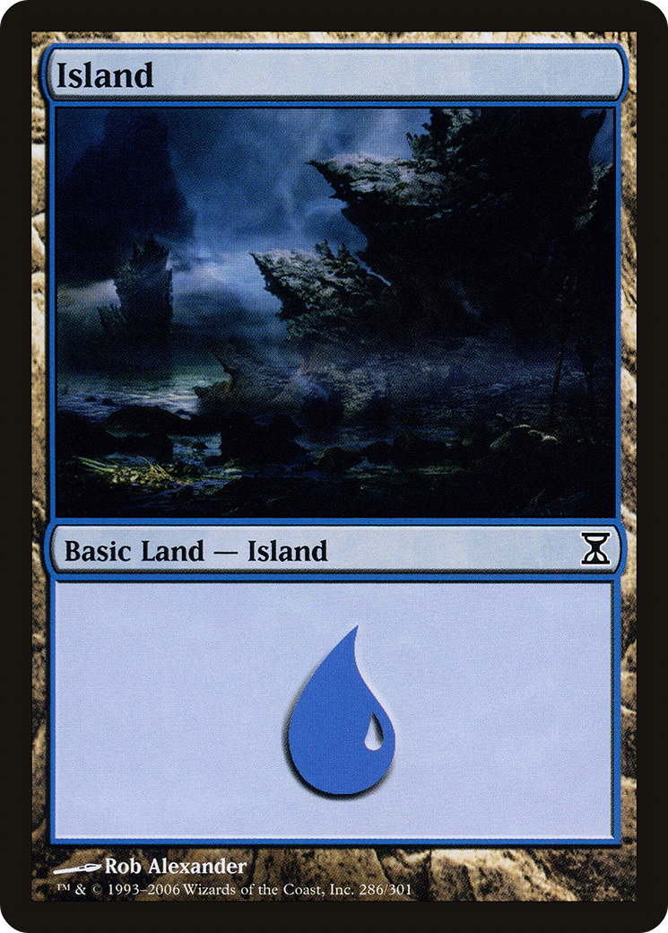 Island (286) Foil - Time Spiral