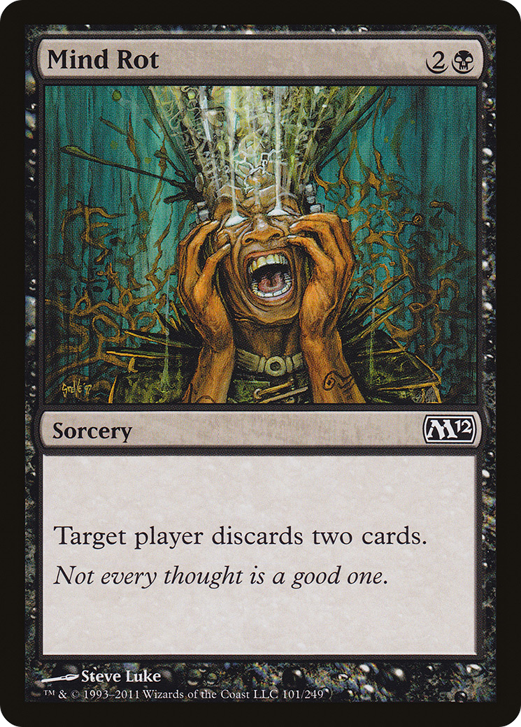 Mind Rot (101) Foil - Magic 2012