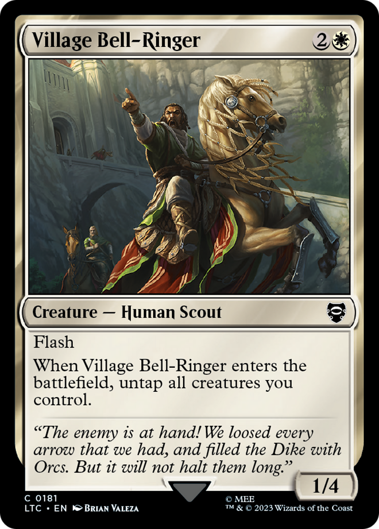 Village Bell-Ringer (181) - Tales of Middle-earth Commander