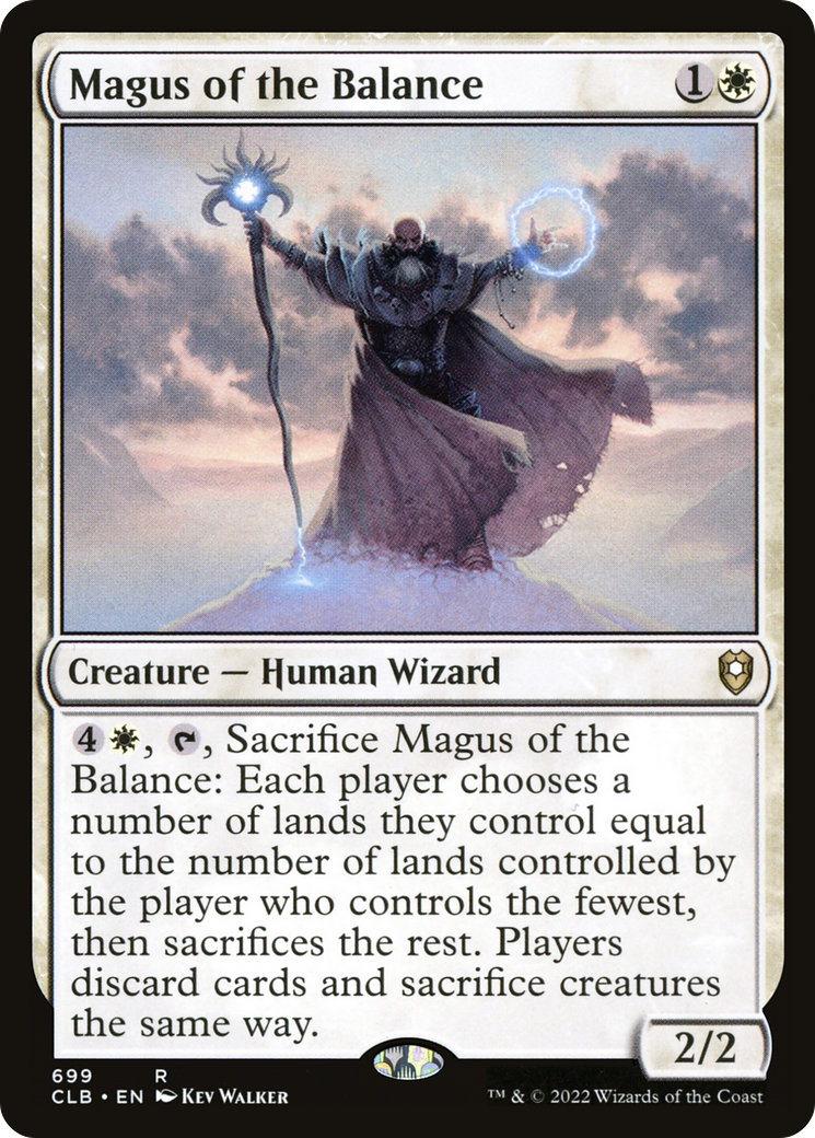 Magus of the Balance (699) - Commander Legends: Battle for Baldur's Gate