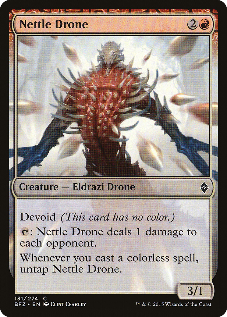 Nettle Drone (131) Foil - Battle for Zendikar