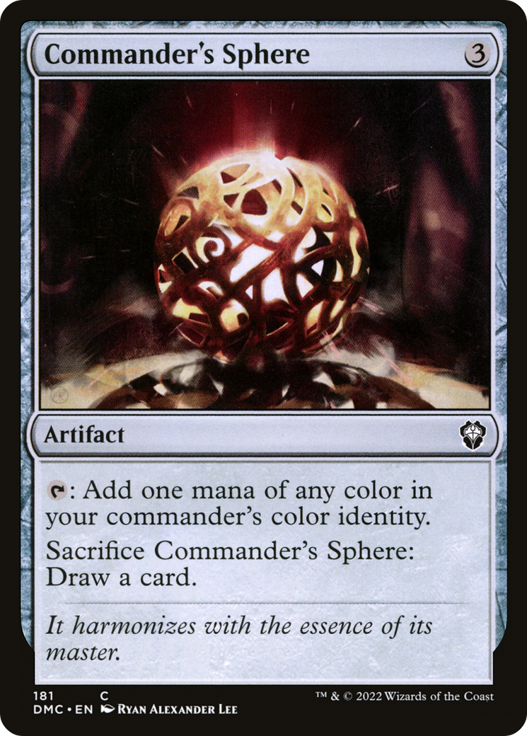 Commander's Sphere (181) - Dominaria United Commander