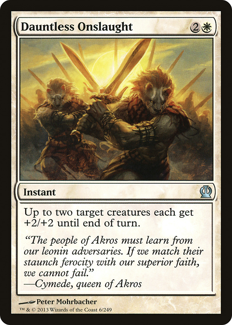 Dauntless Onslaught (006) Foil - Theros