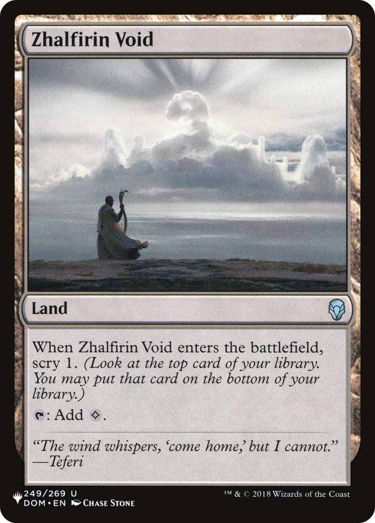 Zhalfirin Void (DOM-249) - The List