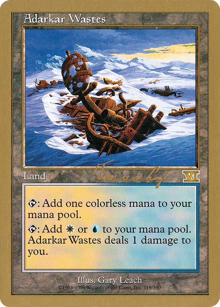 Adarkar Wastes (Retro) (tvdl319) - World Championship Decks 2000