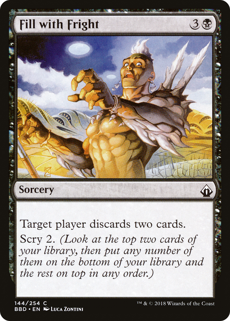 Fill with Fright (144) Foil - Battlebond
