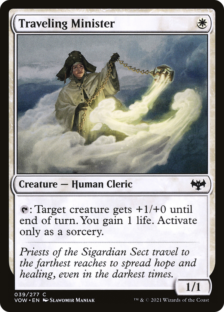 Traveling Minister (039) Foil - Innistrad: Crimson Vow