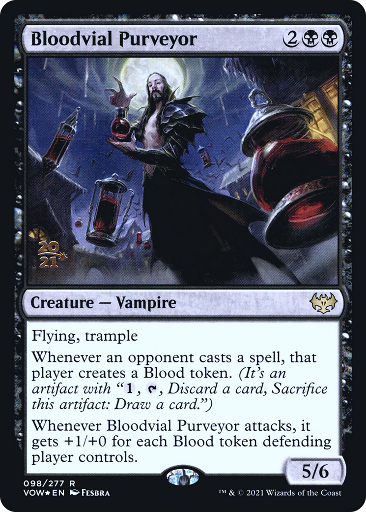 Bloodvial Purveyor (98s) Foil - Innistrad: Crimson Vow Promos